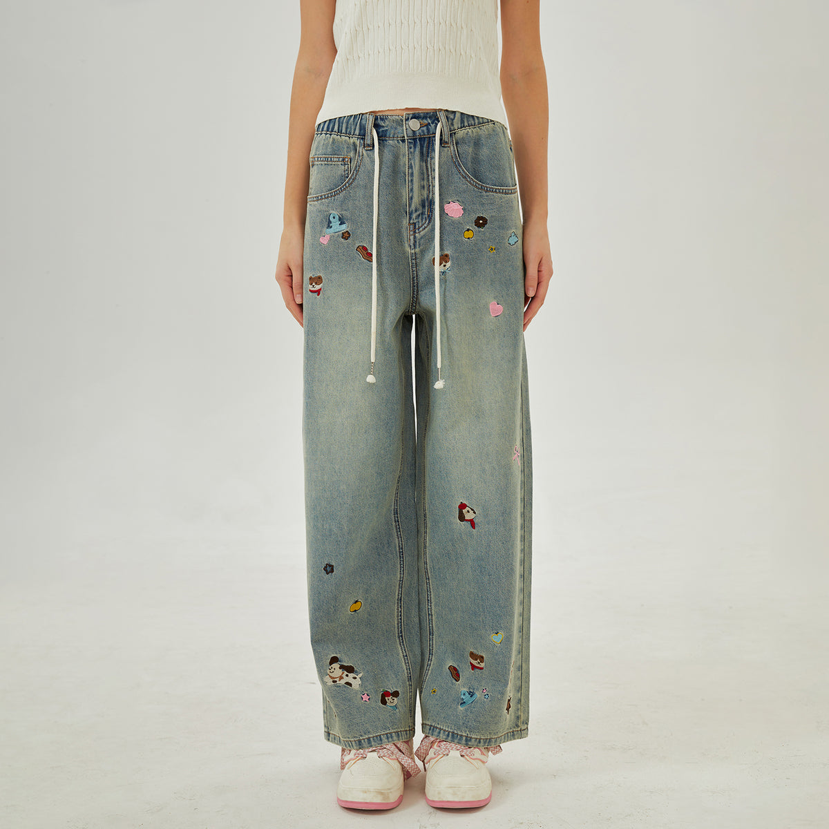 Embroidery Pants For Women