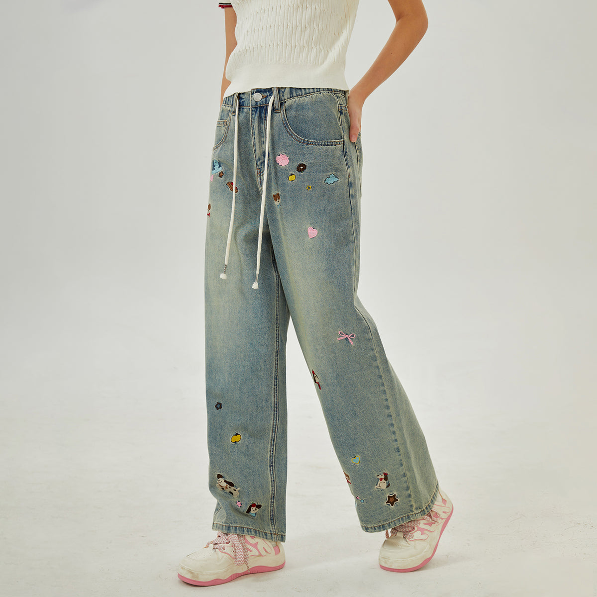 Embroidery Pants For Women