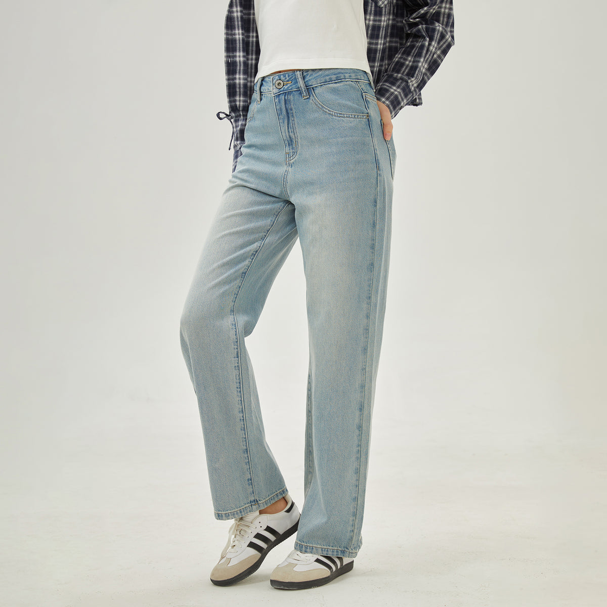 بنطال جينز كاجوال للنساء