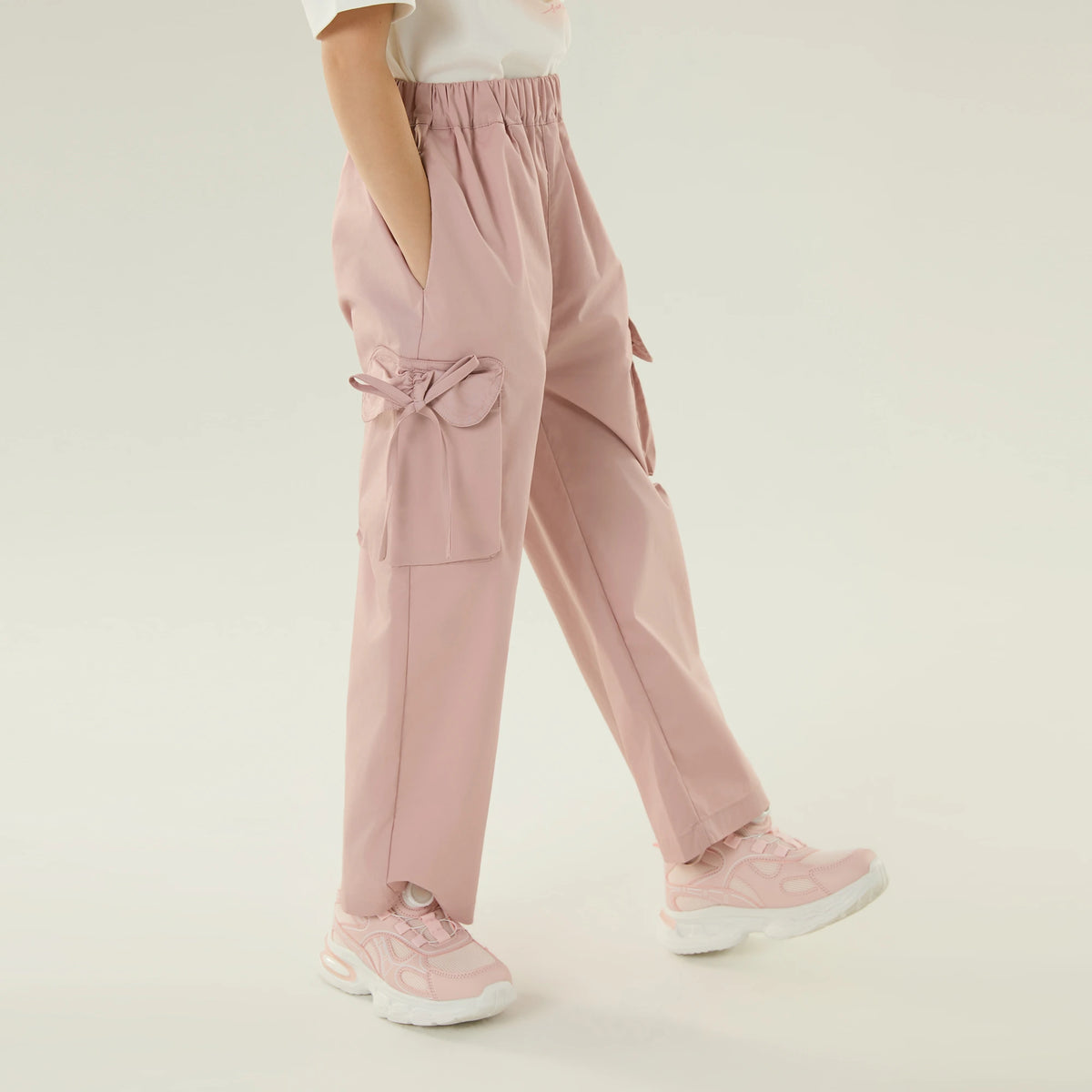 بنطال كاجوال ساده للبنات