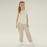 بنطال كاجوال ساده للبنات