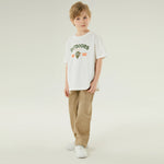 Badge Casual Pants for Boys
