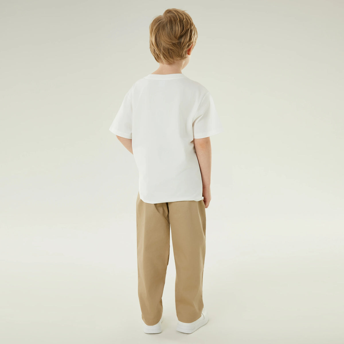 Badge Casual Pants for Boys