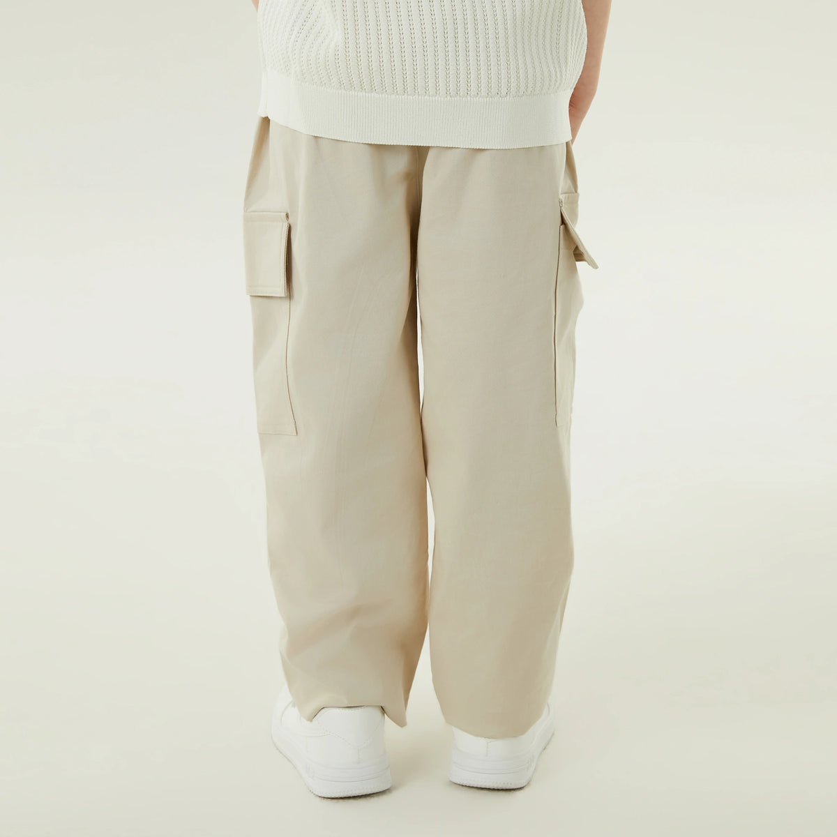 Badge Casual Pants for Boys