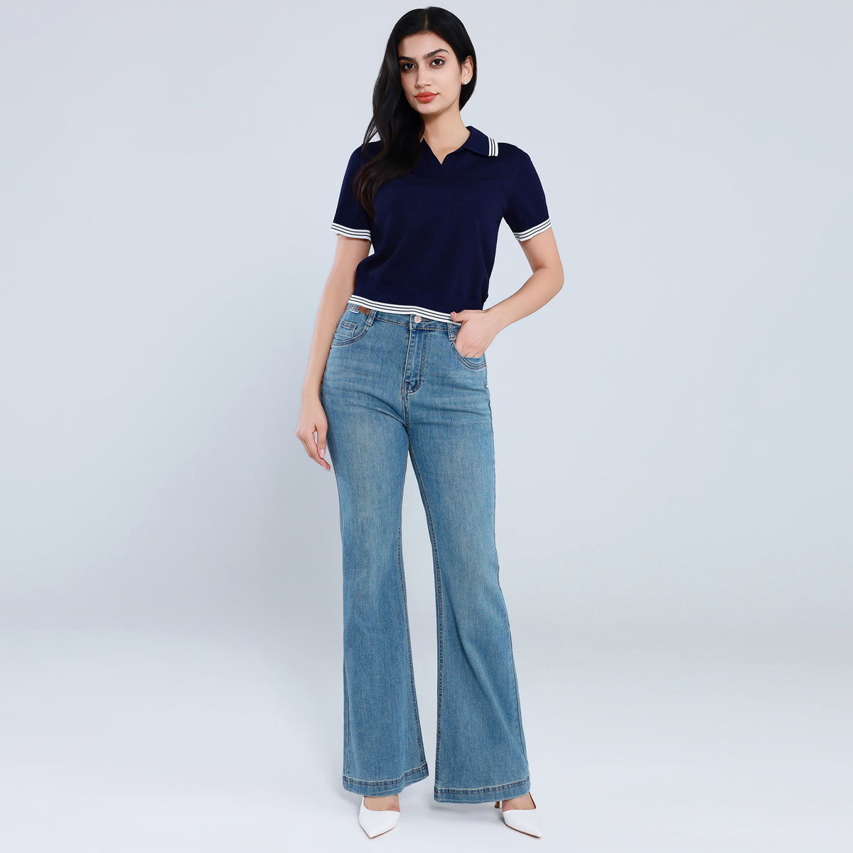 بنطال جينز كاجوال للنساء