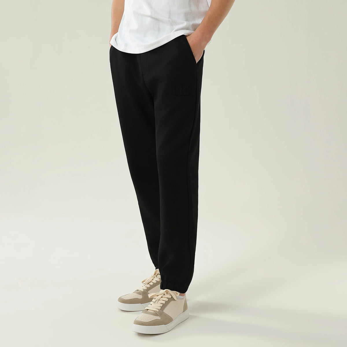 بنطال كاجوال مزين بطباعة للرجال