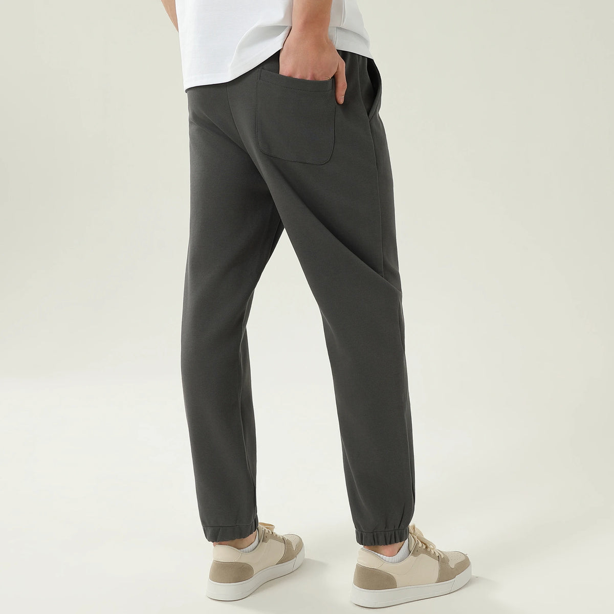 بنطال كاجوال مزين بطباعة للرجال