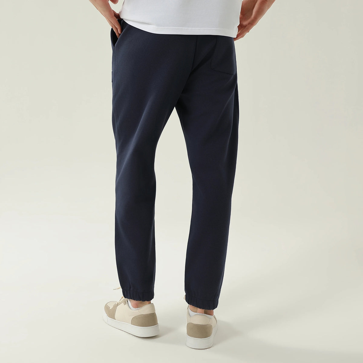 بنطال كاجوال مزين بطباعة للرجال