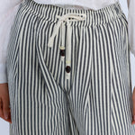 بنطال كاجوال مخطط للنساء