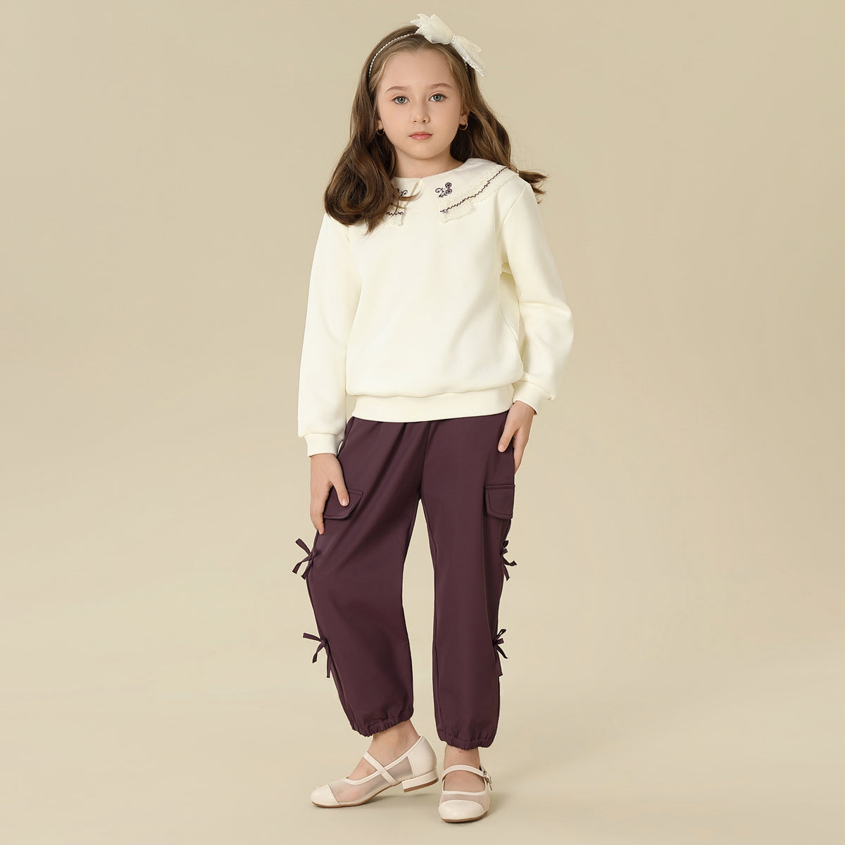Plain Pants For Girls