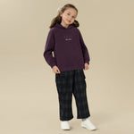 Checked Pants For Girls