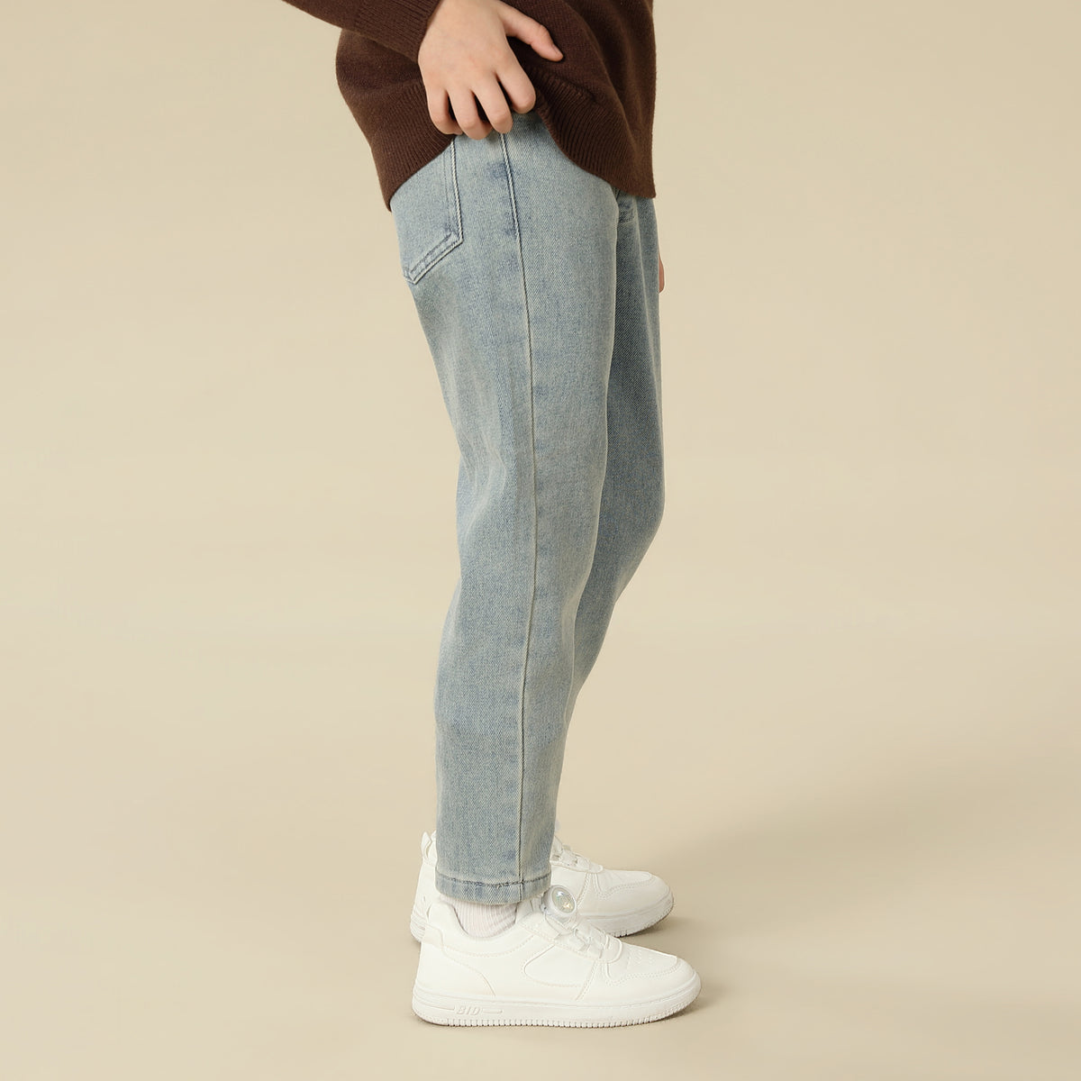 Washed Jeans Pants For Girls