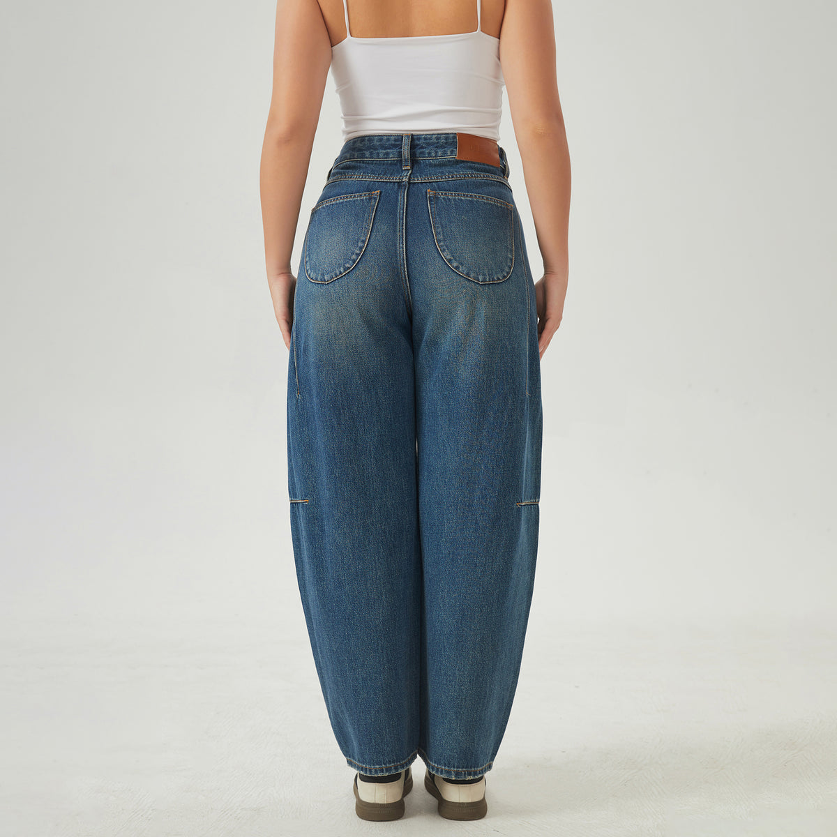 Washed Jeans Pants For Women