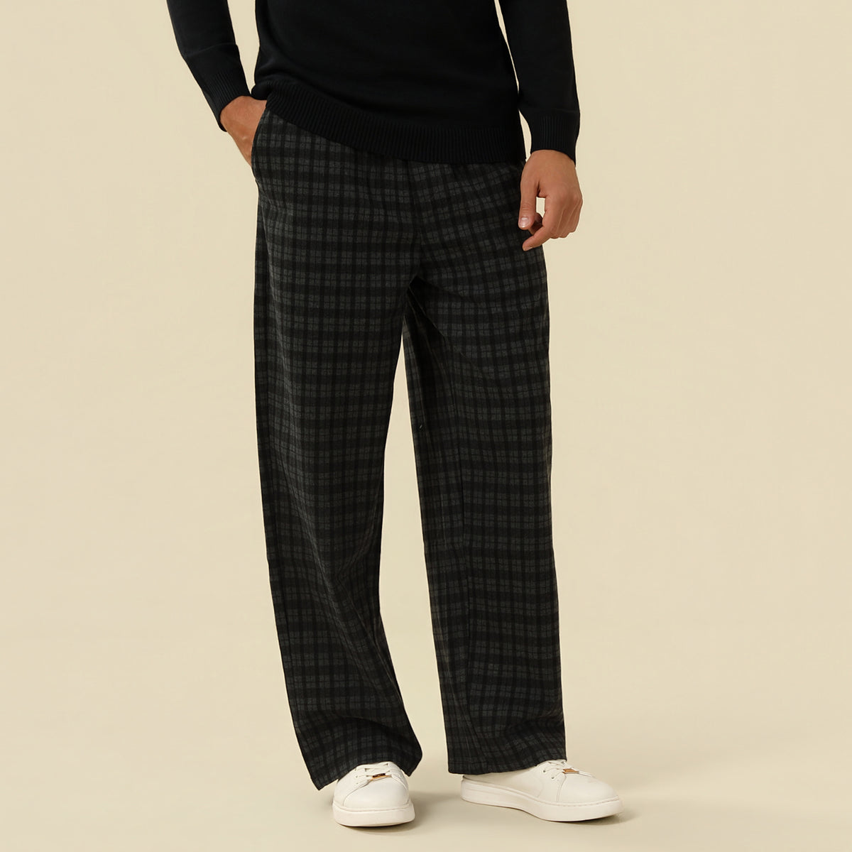 Checked Pants For Men
