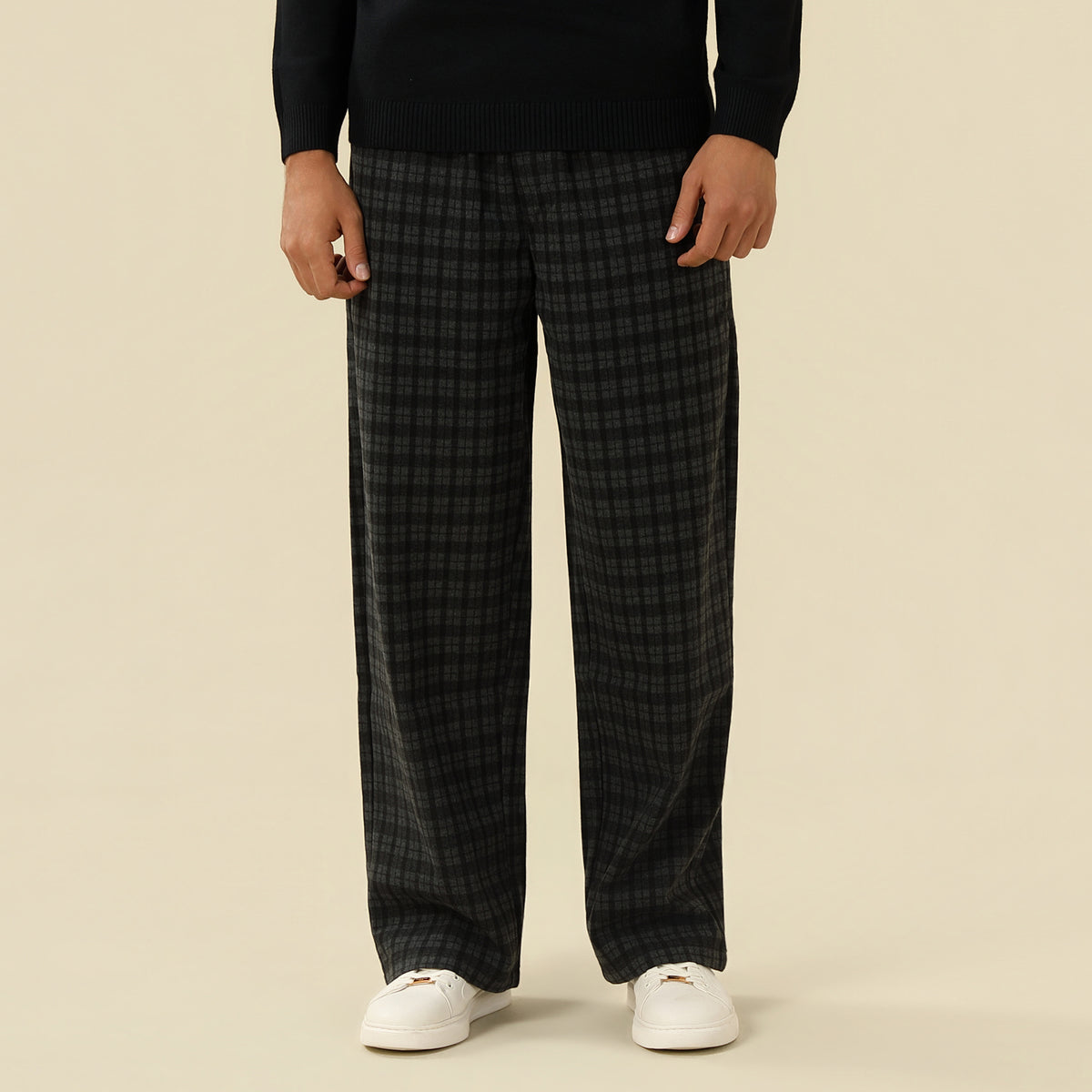 Checked Pants For Men
