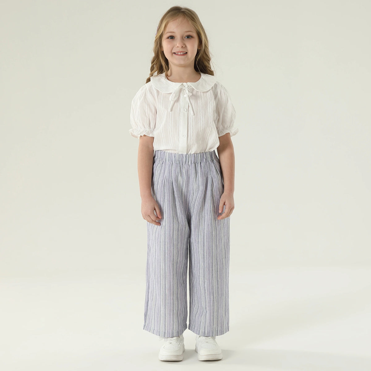 بنطال مخطط للبنات