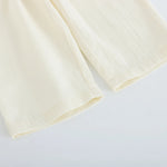 بنطال سادة بخصر مطاطي للمواليد الأولاد