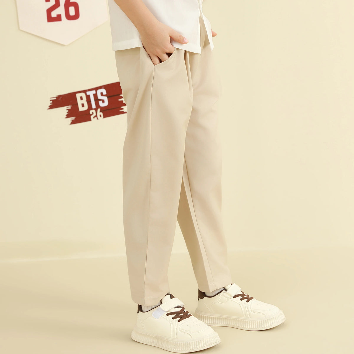 Plain Pants For Boys