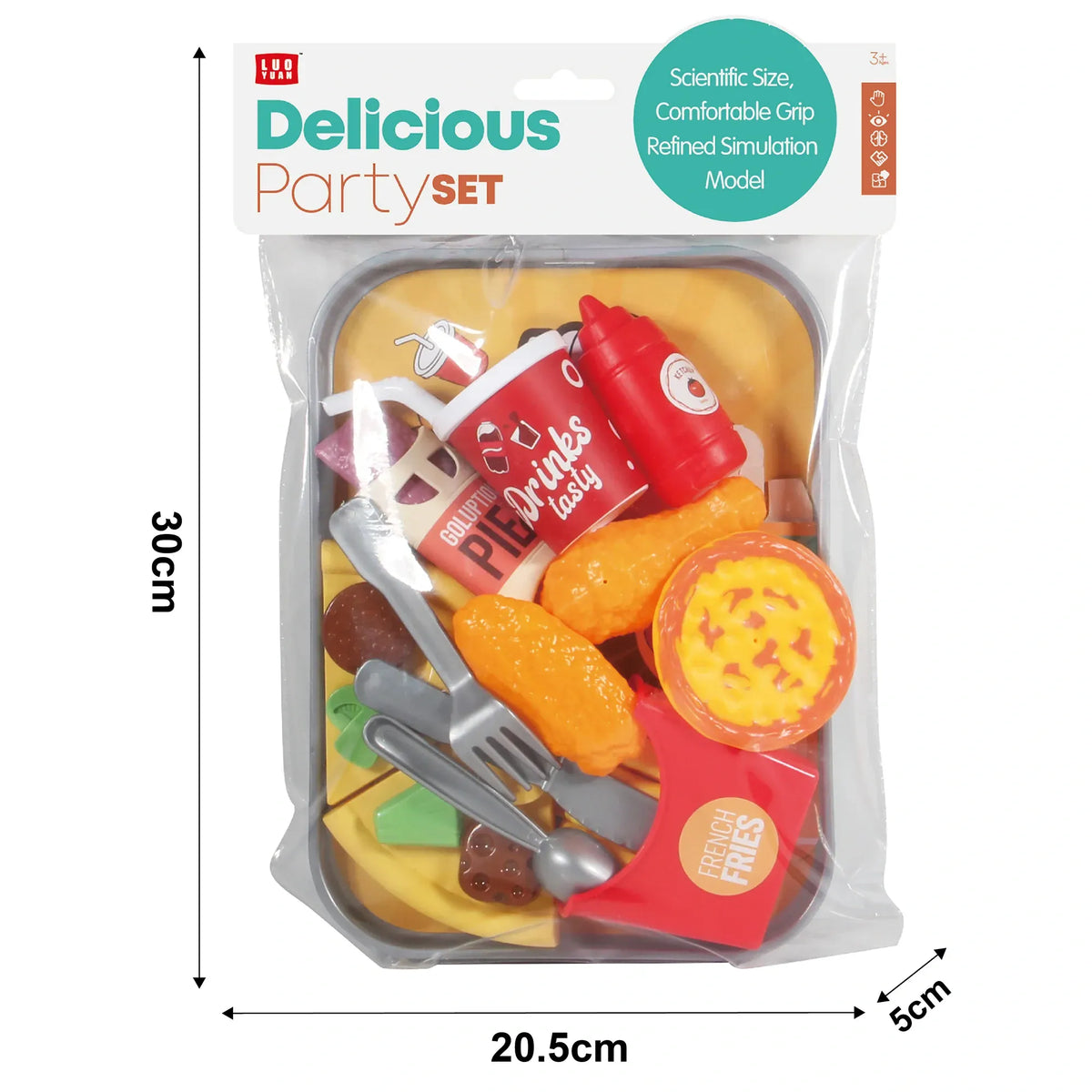 3Y Multicolor Pizza Set Image