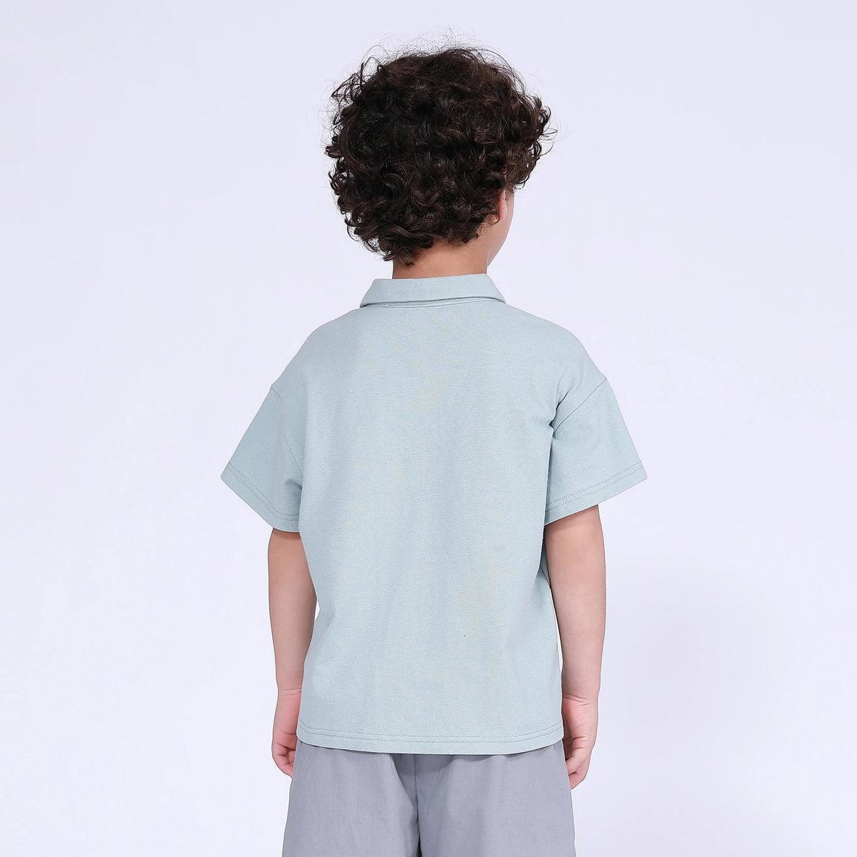 Embroidery Polo Shirt for Boys Image