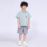 Embroidery Polo Shirt for Boys Image