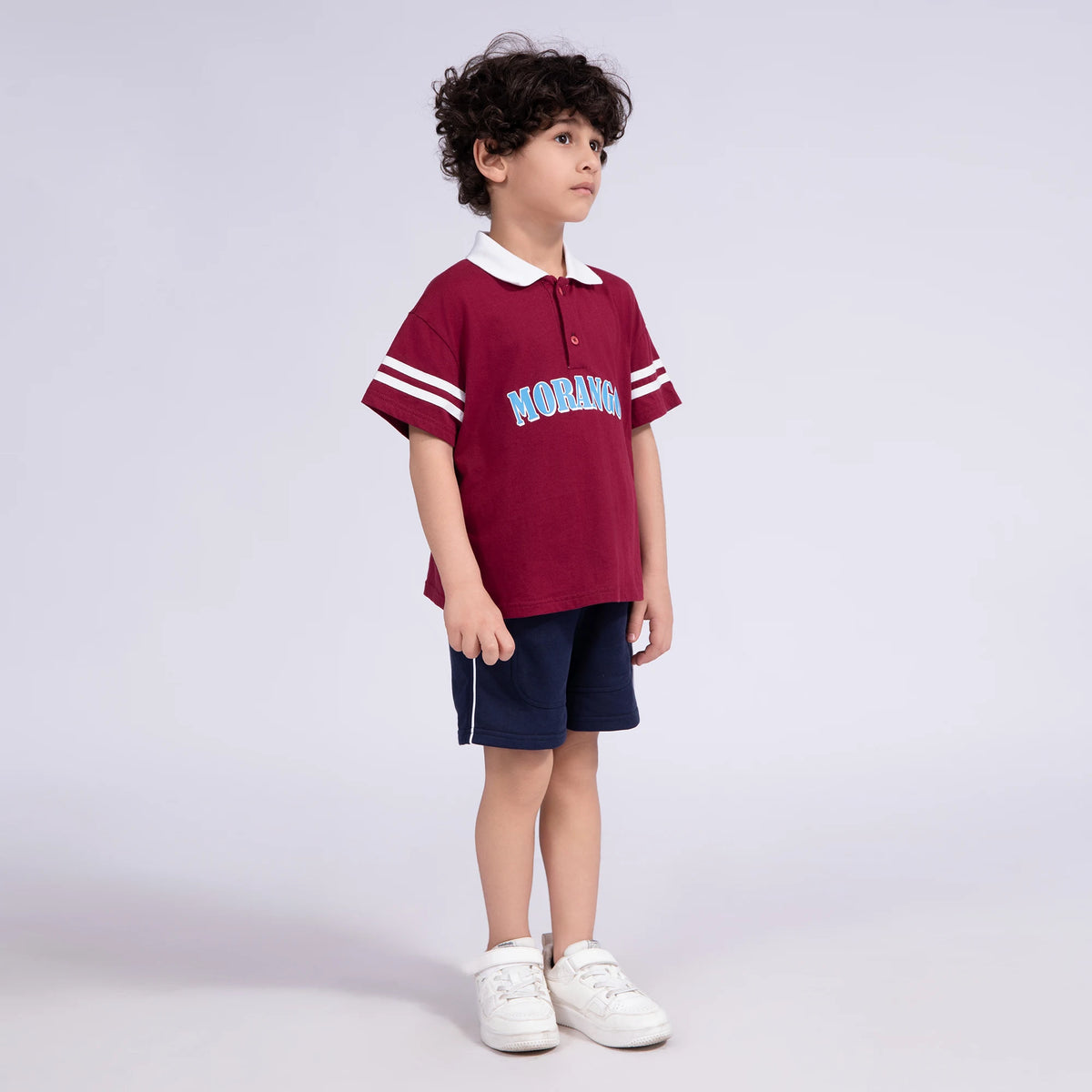 Printed Polo Shirt for Boys Image