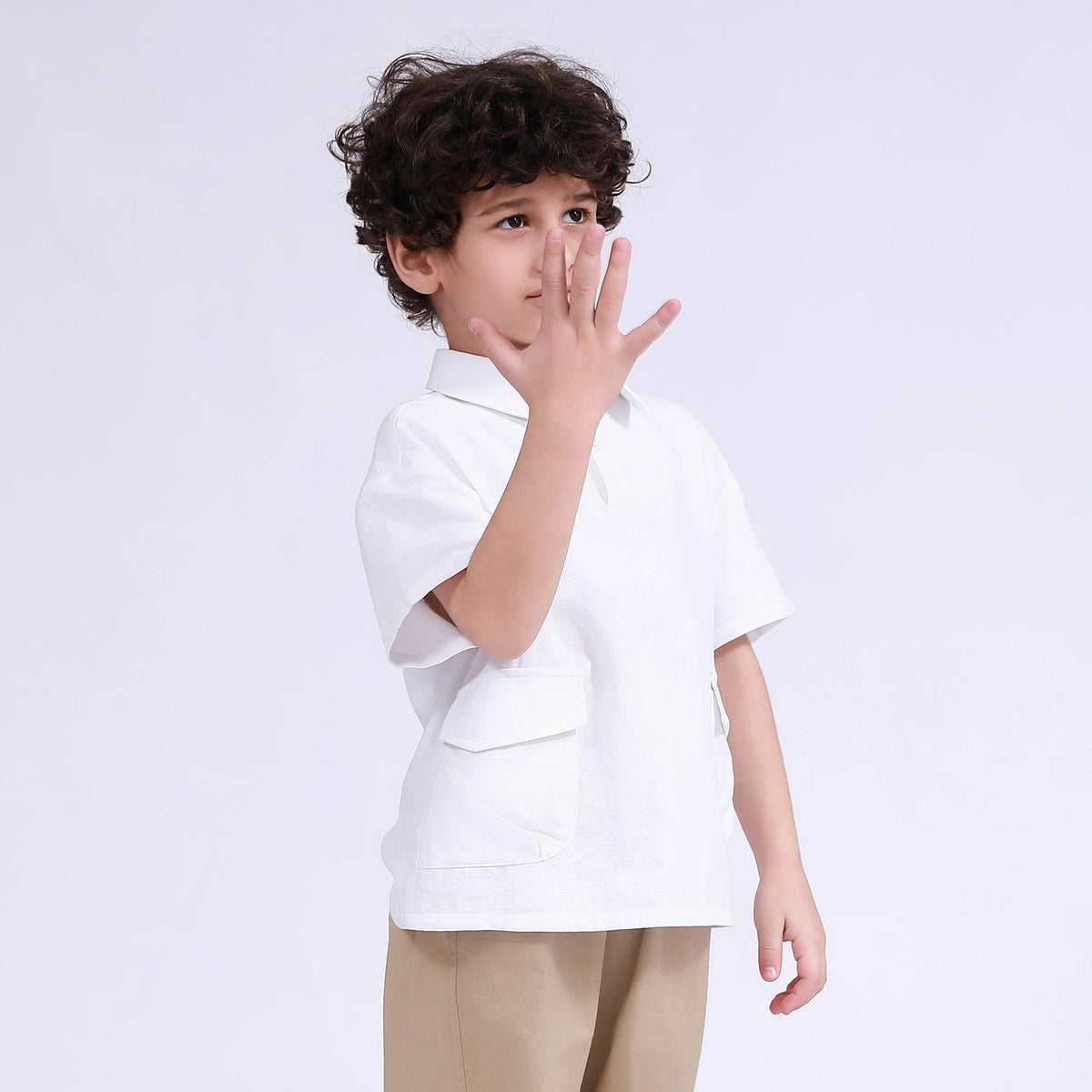 Printed Polo Shirt for Boys Image