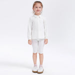 Embroidery Uniform Polo Shirt for Girls Image