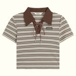 بولوشيرت مخطط للنساء