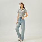 بولوشيرت كاجوال مطرز للنساء