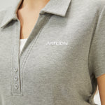 بولوشيرت كاجوال مطرز للنساء