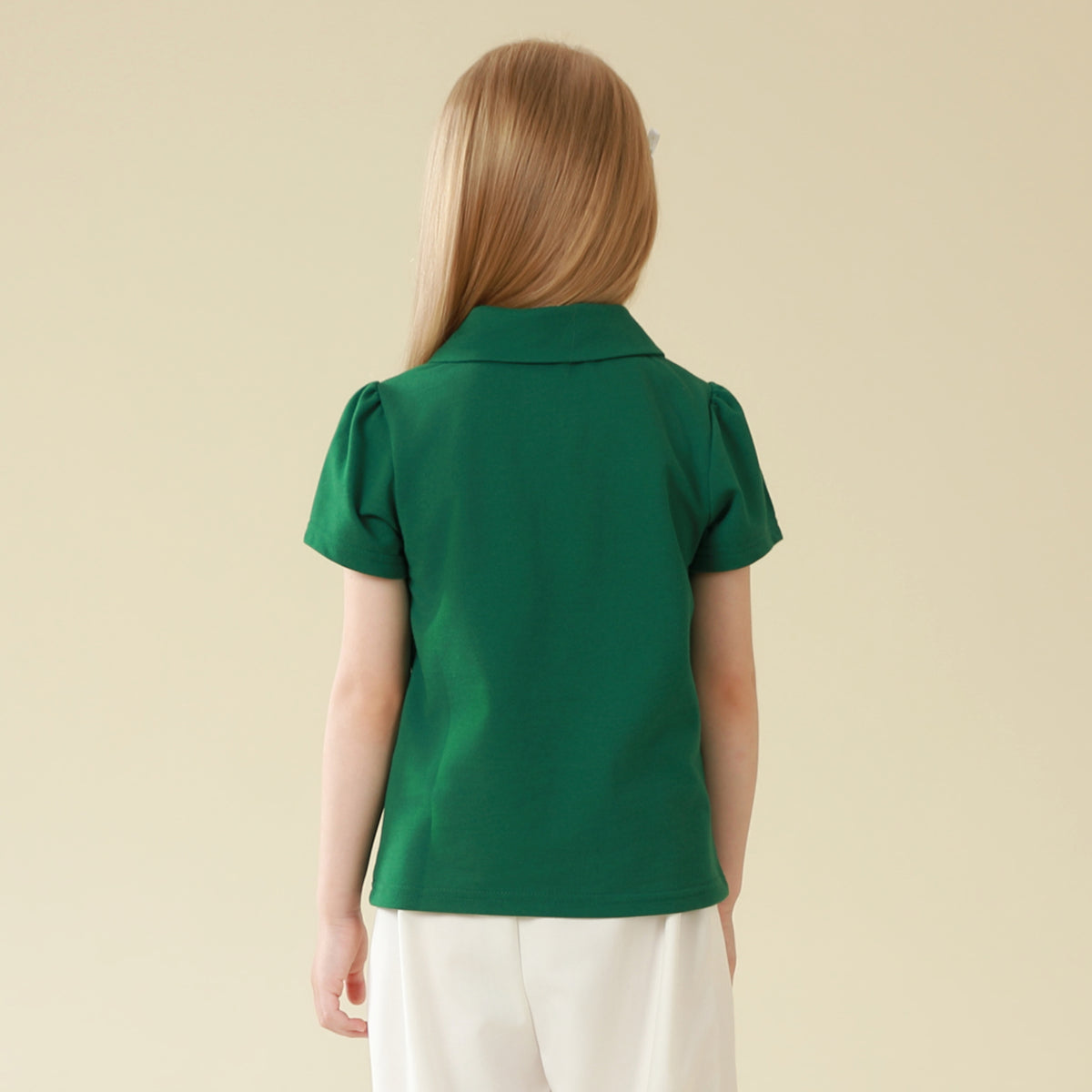 Embroidery Polo Shirt For Girls