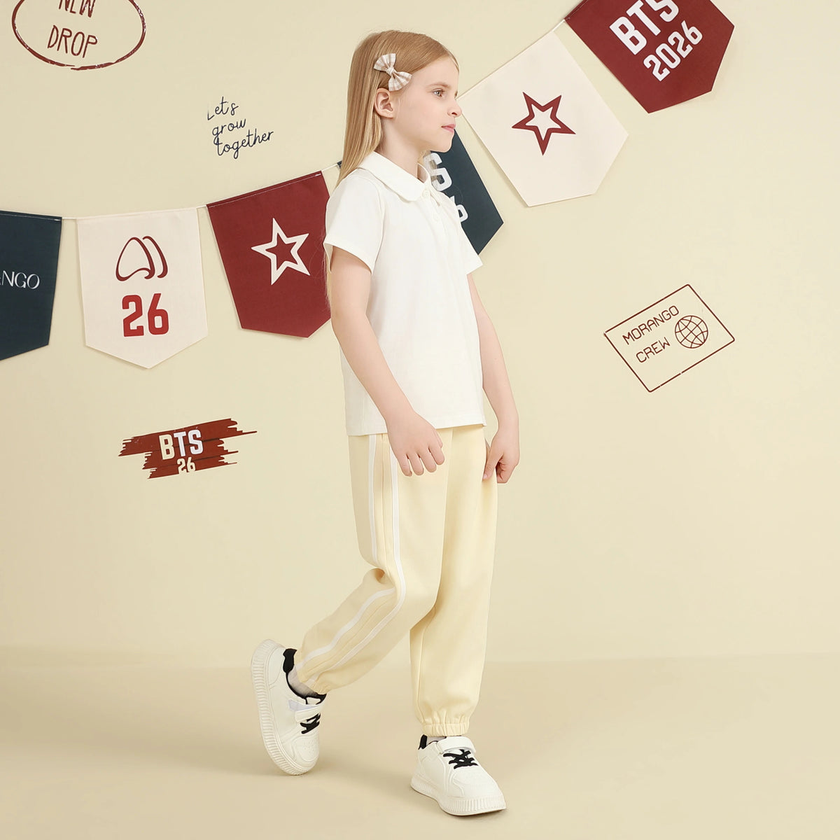 Plain Polo Shirt For Girls
