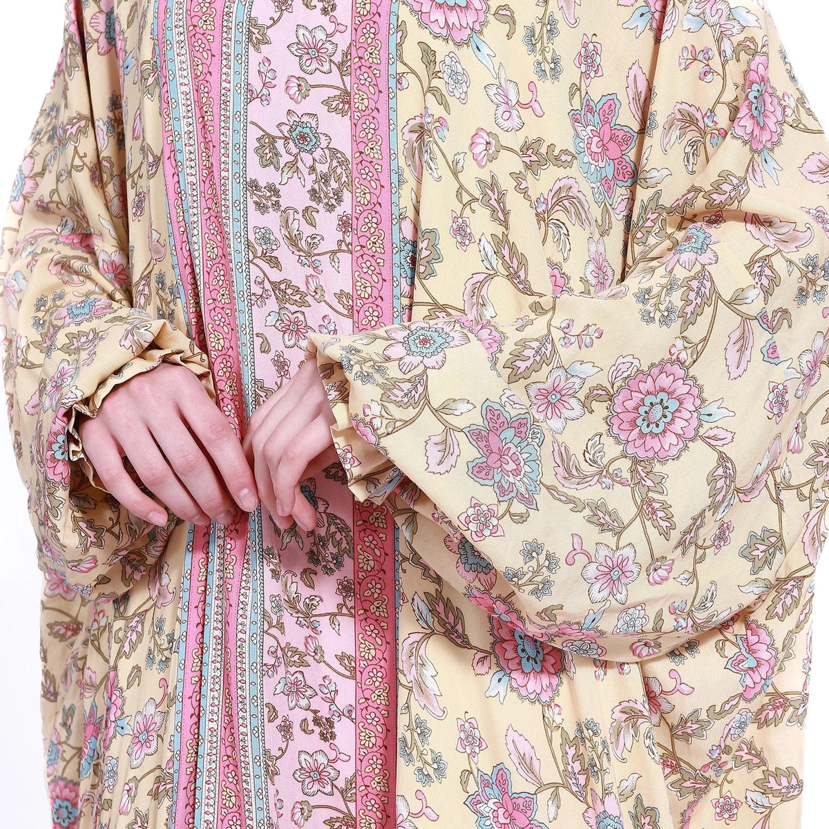 Floral Prayer Robe Set for Women Image