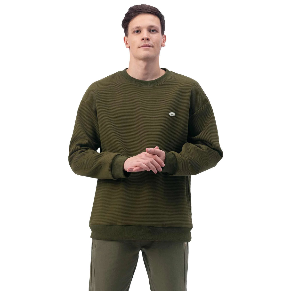 Badge Casual Pullover For Men