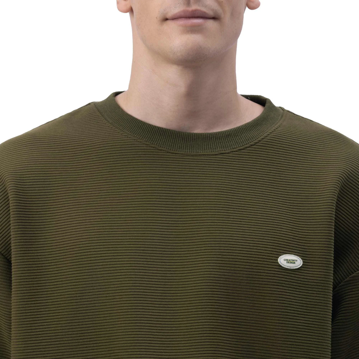 Badge Casual Pullover For Men