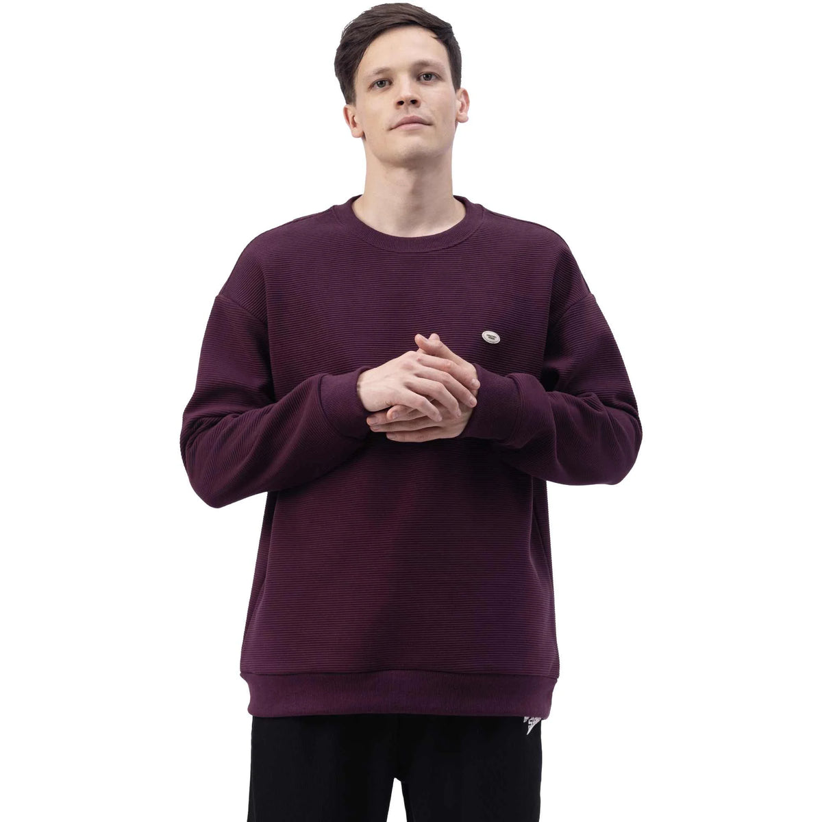 Badge Casual Pullover For Men