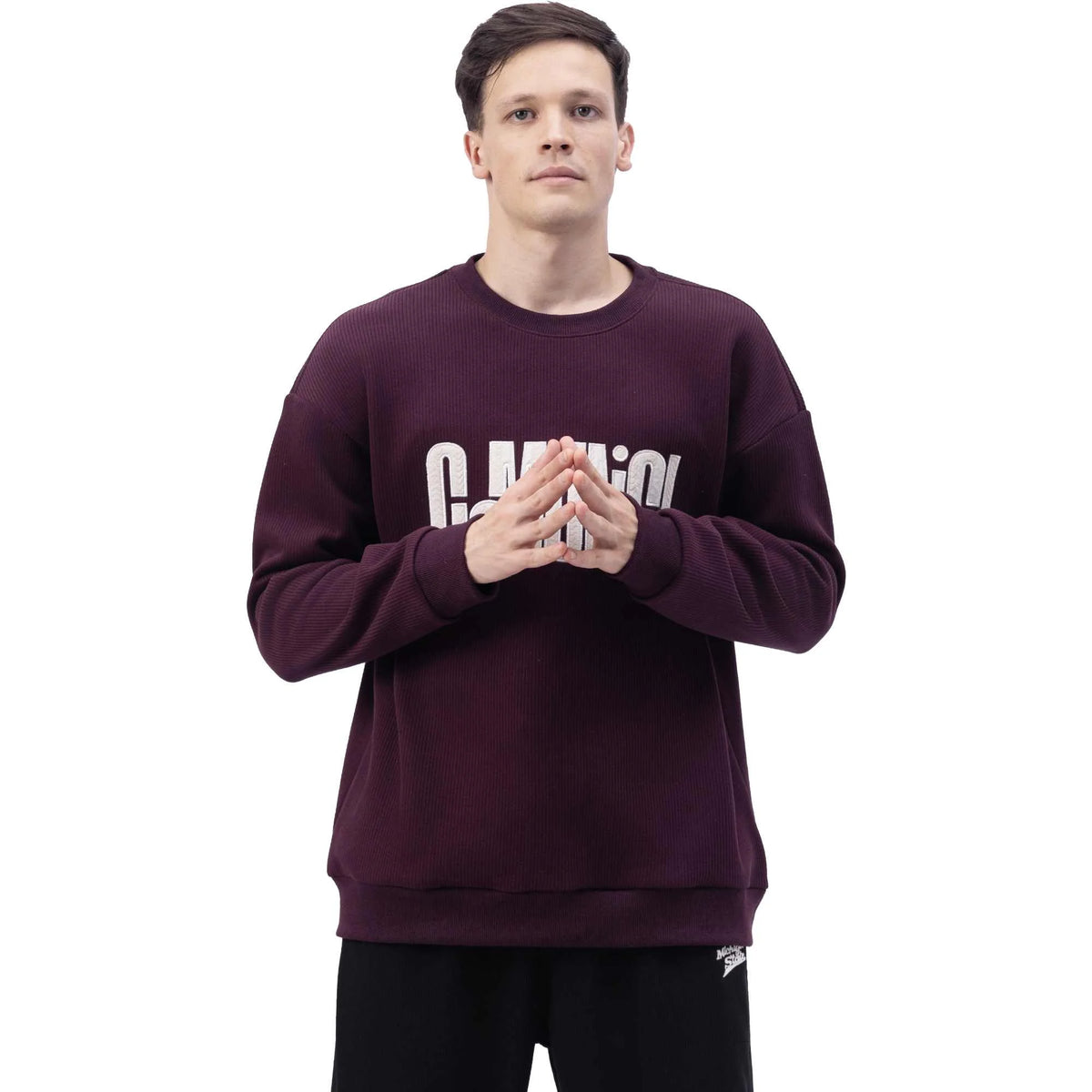 Embroidery Casual Pullover For Men