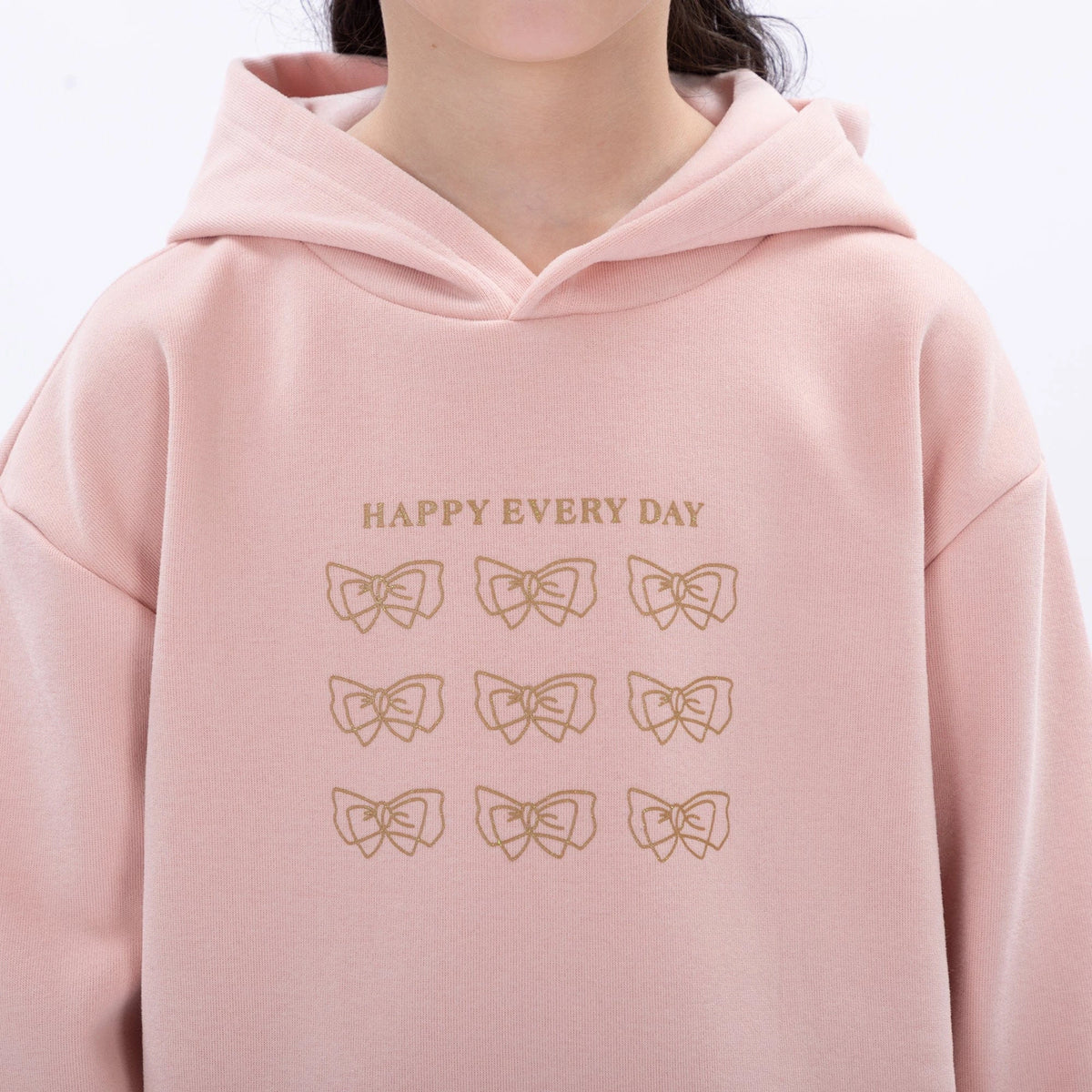 Casual Printed Hoodie for Girls Image
