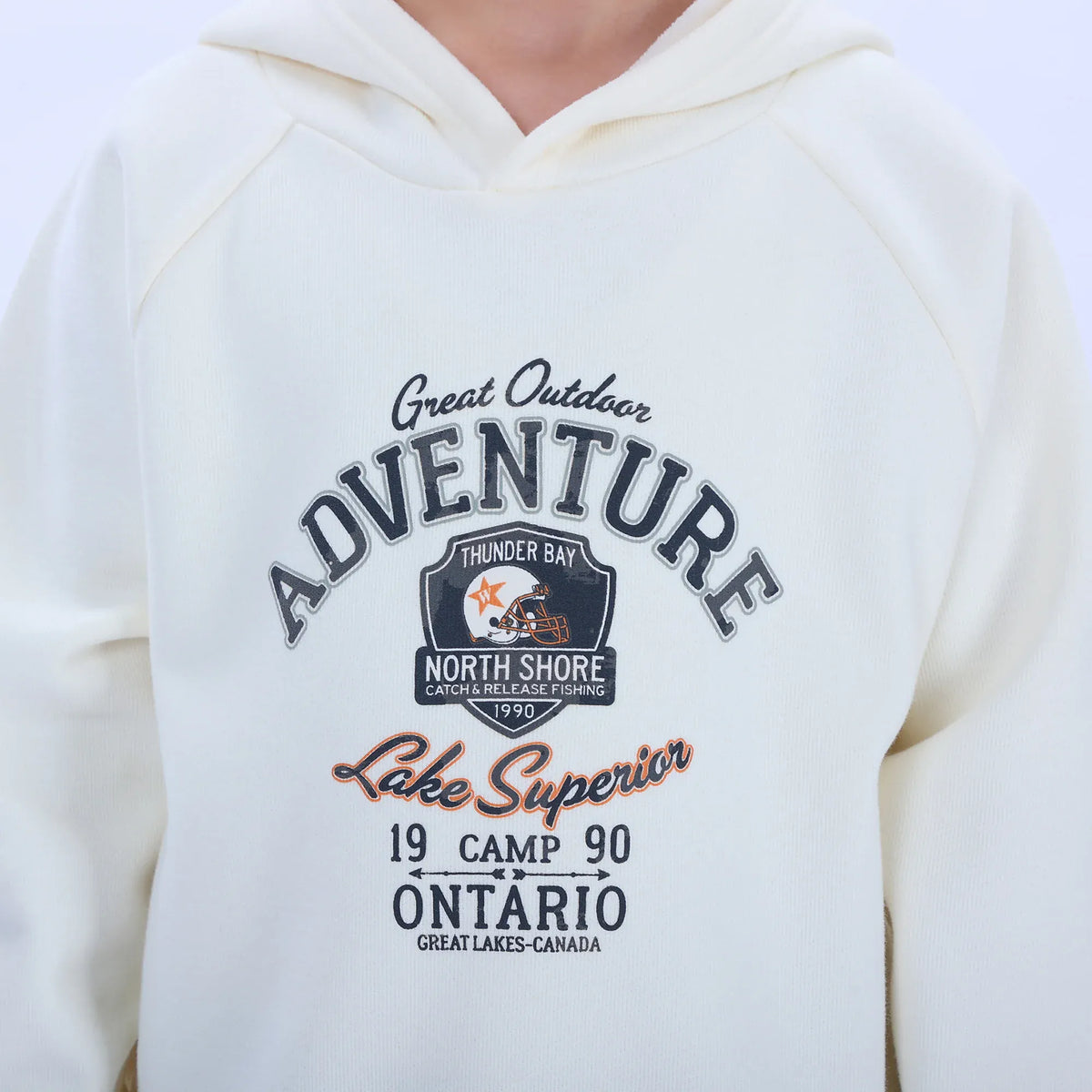 Casual Printed Hoodie for Boys Image