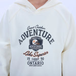 Casual Printed Hoodie for Boys Image