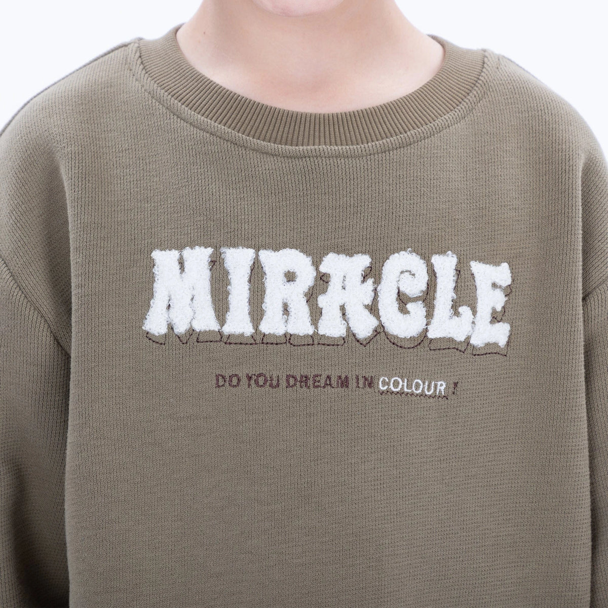 Casual Embroidery Sweatshirt for Boys Image