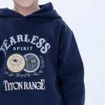 Casual Printed Hoodie for Boys Image
