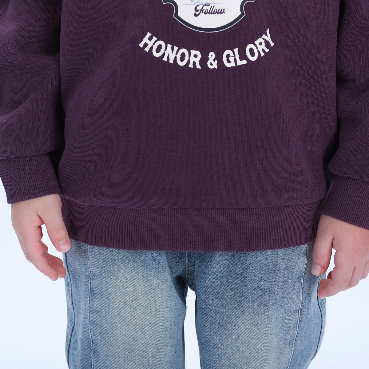 Casual Printed Sweatshirt for Boys Image