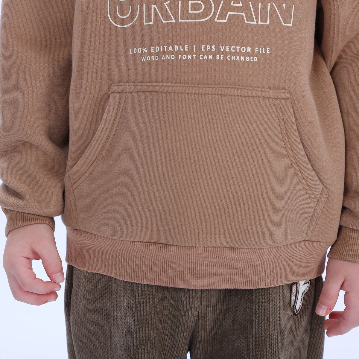 Casual Printed Hoodie for Boys Image