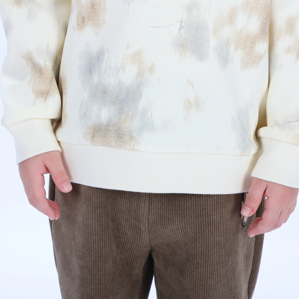 Casual Tie-Dye Sweatshirt for Boys Image