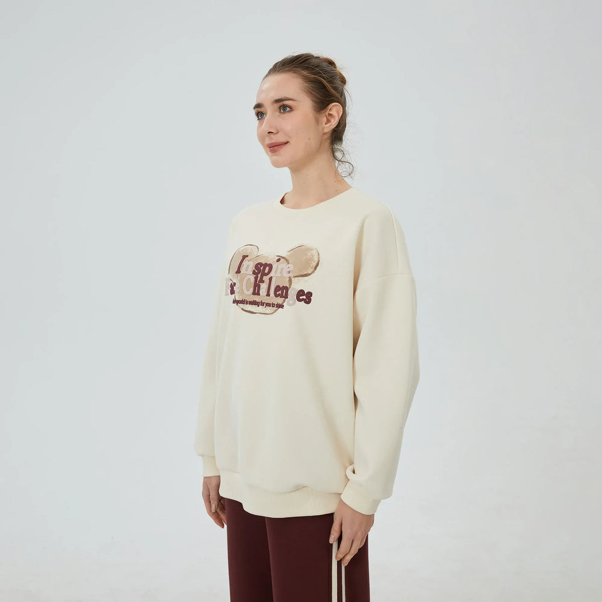 Printed Sweatshirt for Women Image