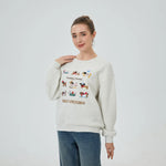 Embroidery Sweatshirt for Women Image