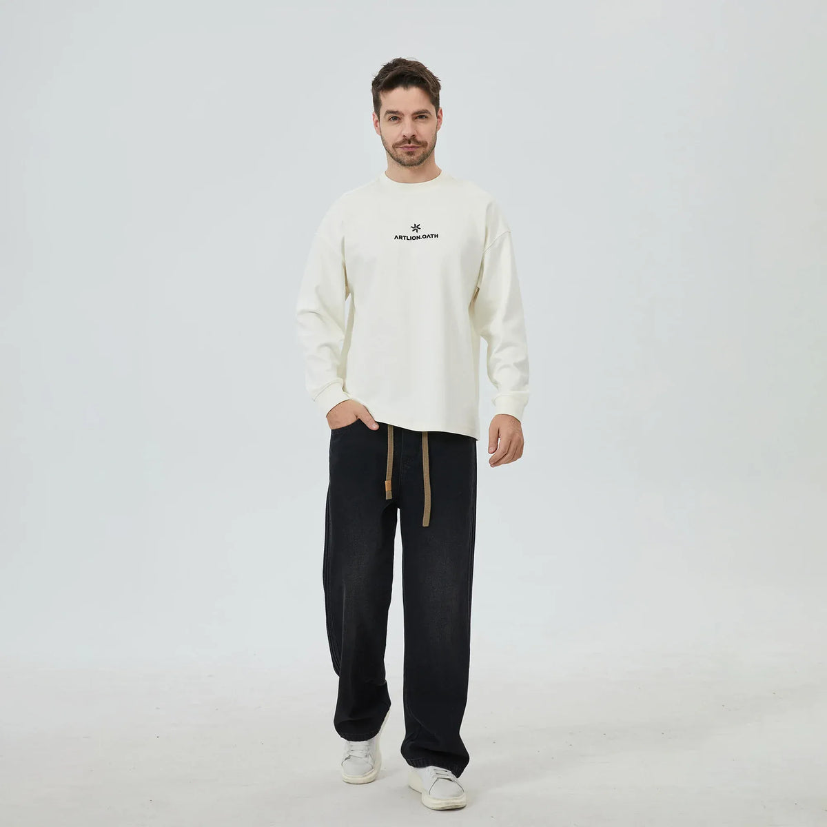 Printed Sweatshirt for Men Image