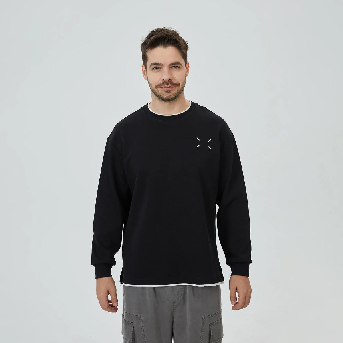 Printed Sweatshirt for Men Image